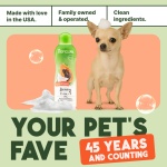 TropiClean 2-in-1 Dog Shampoo and Conditioner, Moisturizing Dog Detangler, Puppy Safe, Made in the USA, Papaya Scent, Cat & Kitten Safe, 20oz. - Image 2