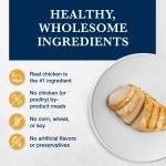 Blue Buffalo Natural Veterinary Diet K+M Kidney + Mobility Support Wet Cat Food, Chicken 5.5-oz cans (Pack of 24) - Image 8