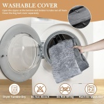 Comfort Expression Orthopedic Dog Bed for Extra Large Dogs 42x30 Inch, Waterproof Egg Crate Foam XL Pet Bed with Removable Bolsters, Dog Couch with Washable Cover & Non-Slip Bottom, Grey - Image 3