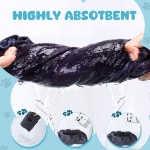 WOUSEDO Microfiber Dog Towels for Drying Dogs,40'' X 23.6'', Super Absorbent and Soft Pet Grooming Towel, Perfect Shower & Bath Supplies for Dogs(2-Pack Grey) - Image 5