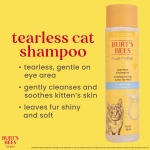 Burt's Bees for Pets Tearless Kitten Shampoo with Buttermilk, 99.3% Natural Origin Formulas, Pet Shampoo for Cats, Gentle Cat Shampoo, Cat Shampoo for Itchy Skin, 10 oz - Image 3