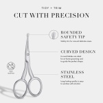 Tweezerman Pet Grooming Scissors, Stainless Steel Rounded Tip Trimming Shears for Dogs and Cats - Image 11