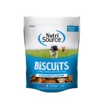 NutriSource Grain-Free Dog Treats, Chicken Biscuits, 14oz