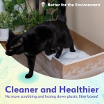 Leakproof Disposable 2-Pack Cat Litter Box Only - Made in The USA | Unmatched Odor Control | Recyclable — Kitty Poo Club - Image 5