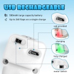 KreizyGo Cat Toys, Flapping Wings Sparrow, No Flying, Chirping Bird Interactive Catnip Toy for Kitten or Small Dogs, Touch Activated, Rechargeable - Image 4