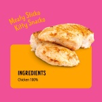 Bonkers Purrpops, Freeze Dried Chicken Flavor Lollipop Cat Treats, Healthy Single Ingredient Treats, Training Treats or Food Topper, for All Breeds and Ages (4 Pieces) - Image 6