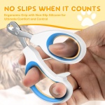 Cat Nail Clipper, Claw Trimmer Made of Stainless Steel, Clean Cut, No Shred, Mirror Finish. Small Animal Nail Clippers for Cats, Kittens, Bunny, Puppy, Rabbit, Gatos, and More - Image 6