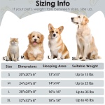 Hoewina Dog & Cat Bed for Indoor Cats, 20in Calming Donut Bed for Puppy and Kitten, Washable Round Fluffy Pet Bed for Small Medium Dogs and Cats (Light Grey) - Image 7