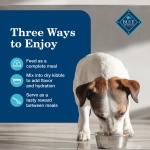 Blue Buffalo Homestyle Recipe Senior Wet Dog Food, Made with Natural Ingredients, Chicken Dinner with Garden Vegetables, 12.5-oz Cans (12 Count) - Image 6