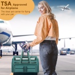 NALIYOUHU Cat Carrier, Small Dog Carrier for Small Medium Pets Up to 15 Lbs，Pet Carrier Airline Approved,Soft-Sided Puppy Travel Bag with Safety Zippers,Chihuahua Carry Case, Kitty Cloth Cage - Image 6