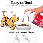 Salmon Oil for Dogs & Cats - Healthy Skin & Coat, Fish Oil, Omega 3 EPA DHA, Liquid Food Supplement for Pets, All Natural, Supports Joint & Bone Health, Natural Allergy & Inflammation Defense, 32 oz - Image 6