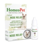 HomeoPet Feline Nose Relief, Safe and Natural Nasal and Sinus Supplement for Cats, 15 Milliliters