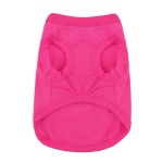 Expressive Cotton Dog Apparel: Soft, Lightweight Puppy Shirt Vest for Small and Medium Dogs, Featuring The Playful 'Cute but Psycho' Slogan Print Rose Red Small - Image 6