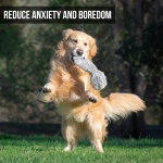 Hyper Pet Doggie Tail & Unicorn Pal Interactive Plush Dog Toys - 2 Pack Value Pack (Interactive Toy That Wiggles, Vibrates & Barks Dog Toys for Boredom & Stimulating Play) Colors May Vary - Image 6