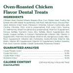 Greenies Feline Adult Dental Cat Treats, Oven Roasted Chicken Flavor, 9.75 oz. Tub - Image 8