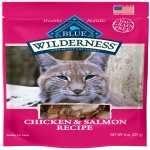 Blue Buffalo Wilderness Grain Free Soft-Moist Chicken & Salmon Cat Treats