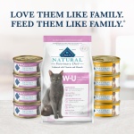 Blue Buffalo Natural Veterinary Diet W+U Weight Management + Urinary Care Wet Cat Food, Veterinarian's Prescription Required, Chicken, 5.5-oz. Cans (24 Count) - Image 4
