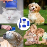 4-Pack Stainless Steel Flea Combs for Dogs & Cats – Large Size for Grooming & Lice Removal - Image 3