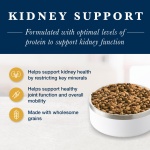 Blue Buffalo Natural Veterinary Diet K+M Kidney + Mobility Support Dry Cat Food, Chicken 7-Lb Bag - Image 9