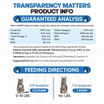 Omega 3 Fish Oil for Cats - Better Than Salmon Oil - Kitten & Cat Vitamins and Supplements - Cat Dandruff Treatment - Liquid Fish Oil for Pets - Shedding Support - Cat Health Supplies for All Ages - Image 3