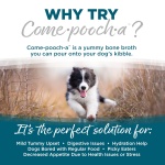 NutriSource Come-Pooch-A Variety Pack, Beef, Turkey, and Chicken Bone Broth for Dog Kibble 12 Ounce (Pack of 3) - Image 4