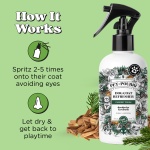 Poo-Pourri Furrest Fresh Dog Deodorizing Spray, 8 Fl Oz Grooming Perfume for Dog Coat, Pet Odor Neutralizer with Essential Oils, Vet Recommended, Paraben & Sulfate-Free Fir, Amber, & Cedarwood Scent - Image 7
