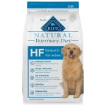 Blue Buffalo Natural Veterinary Diet HF Hydrolyzed for Food Intolerance Dry Dog Food, Salmon 22-lb Bag