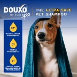 DOUXO Oatmeal Dog Shampoo, Ultra-Safe Hypoallergenic, Deep Hydration, Cleans and Enhances Coat, 16 Fl Oz - Image 5