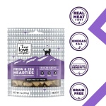 Meow and Zen Hearties, Coat Support Grain Free Cat Treats, Salmon Recipe With Omegas 3 and 6, Model Number: T11305, 4 Ounce (Pack of 8) - Image 5