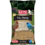 Kaytee Wild Bird (No Mess or Waste Free) Food Seed Blend For Blue Jays, Woodpeckers, Juncos, Cardinals, Grosbeaks, Sparrows, and Finches, 10 Pound, (Packaging May Vary)