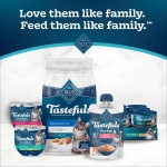 Blue Buffalo Tastefuls Purées Variety Pack, Natural Cat Food Complement, Resealable Twist Cap Pouches, Chicken and Tuna, 3-oz (12 Count, 6 of Each Flavor) - Image 3