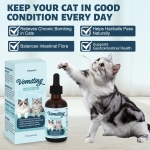 Vomiting Relief for Cats, Cat Vomit Remedy, Probiotic Digestive Support Liquid, Helps Reduce Hairballs, Relieve Sensitive Stomach & Support Gut Health, Gentle Daily Formula - 60mL - Image 6