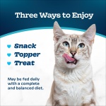 Blue Buffalo Tastefuls Purées Variety Pack, Natural Cat Food Complement, Resealable Twist Cap Pouches, Chicken and Tuna, 3-oz (12 Count, 6 of Each Flavor) - Image 4