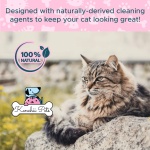 Professional Pet Grooming Spray for Kittens and Cats | All-Natural Scented Moisturizing Cat Detangler Spray | Kitten Conditioner Coat Shine Spray | Cat Grooming Supplies - Image 6