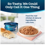 Blue Buffalo Tastefuls Natural Tender Morsels Wet Cat Food, Chicken Entrée 3-oz cans (Pack of 24) - Image 9