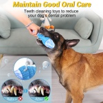 WinTour Tough Dog Toys for Aggressive Chewers, Indestructible Dog Chewers for Medium & Large Breeds, Squeaky Durable Chew Toys to Keep Them Busy, Reduce Boredom, Teeth Cleaning, Bacon Flavor - Image 5