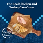 Blue Buffalo Wilderness Wild Delights Meaty Morsels Wet Cat Food, High-Protein & Grain-Free, Made with Natural Ingredients, Chicken & Turkey Recipe in Tasty Gravy, 3-oz. Cans (24 Count) - Image 10