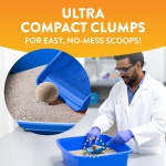 ARM & Hammer Hardball Lightweight Platinum Multi-Cat Clumping Cat Litter Odor Control, Easy No-Mess Scooping, Garden Bloom Scent, 14.5 Lbs. - Image 6