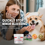 Styptic Powder for Dogs, Cats, and Birds (2 oz) by Evo Dyne | Fast-Acting Blood Stop for Pets | Quick Stop Bleeding Powder for Dog Nail Clipping, Grooming, Cuts and More (1-Pack) - Image 4