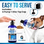 Omega 3 Fish Oil for Dogs - Better Than Salmon Oil - Dog Fish Oil Supplement to Reduce Shedding & Itching - Supports Joints, Brain, and Heart Health - Skin and Coat Supplement - Liquid Fish Oil - Image 5