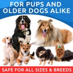 BARK&SPARK Omega 3 for Dogs - 180 Fish Oil Treats for Dog Shedding, Skin Allergy Chews, Itch Relief, Hot Spots Treatment - Joint Health - Skin and Coat Supplement - EPA & DHA Fatty Acids - Salmon Oil - Image 3