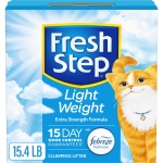 Fresh Step Light Weight Clumping Litter, Extra Strength Formula With Febreze Freshness, 15.4 lb. Box (Package May Vary)