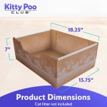 Leakproof Disposable 2-Pack Cat Litter Box Only - Made in The USA | Unmatched Odor Control | Recyclable — Kitty Poo Club - Image 7