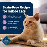 Blue Buffalo Freedom Grain-Free Adult Dry Cat Food, Complete & Balanced Nutrition for Indoor Cats, Made with Natural Ingredients, Chicken Recipe, 11-lb. Bag - Image 9