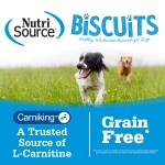 NutriSource Grain-Free Dog Treats, Chicken Biscuits, 14oz - Image 6