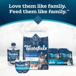 Blue Buffalo Tastefuls Flaked Wet Cat Food Variety Pack, Made with Natural Ingredients, Tuna, Chicken, Fish & Shrimp, 5.5-oz Cans (24 Count, 8 of Each) - Image 4