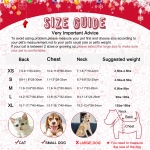 HYLYUN Cat Christmas Sweater 2 Packs - Puppy Christmas Sweater Pet Reindeer Snowflake Sweaters for Kittys and Small Dogs M - Image 7