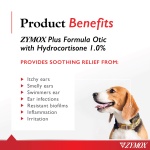 Zymox Advanced Formula Otic Plus Enzymatic Ear Solution for Dogs and Cats with 1% Hydrocortisone, 1.25oz - Image 7
