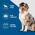 FURminator Medium Dog Undercoat deShedding Tool, Long Hair, Reduces Loose Hair from Shedding - Image 5