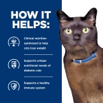 Hill's Prescription Diet m/d GlucoSupport with Liver Flavor Canned Cat Food, Veterinary Diet, 5.5 Ounce (Pack of 24) - Image 7